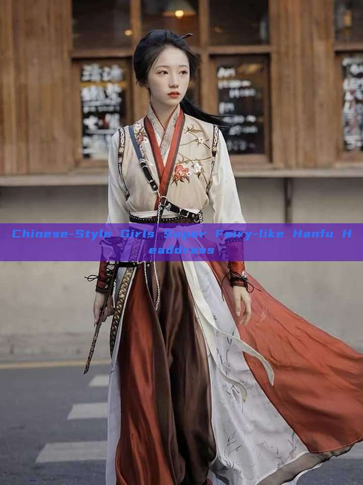Chinese-Style Girls Super Fairy-like Hanfu Headdress