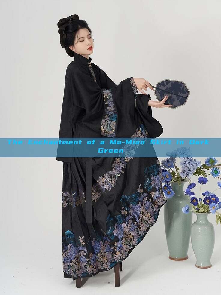 The Enchantment of a Ma-Mian Skirt in Dark Green The Enchantment of a Ma-Mian Skirt in Dark Green
