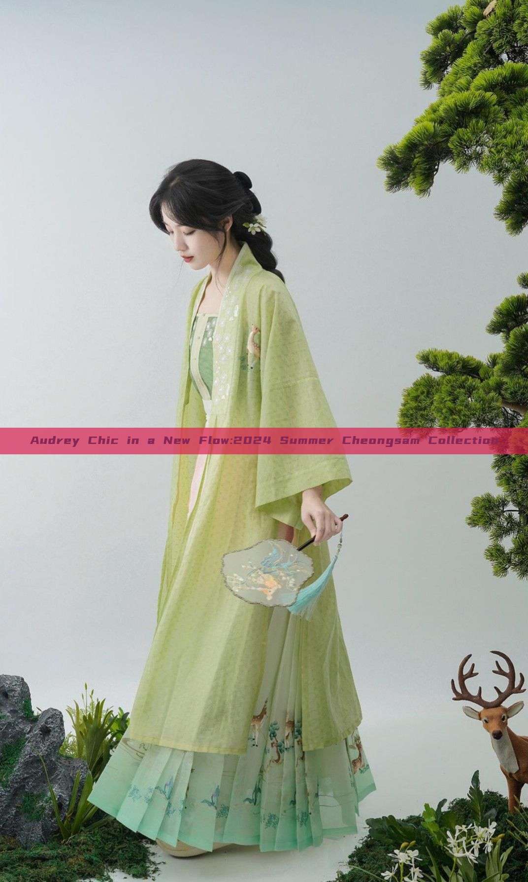Audrey Chic in a New Flow:2024 Summer Cheongsam Collection Audrey Chic in a New Flow:2024 Summer Cheongsam Collection