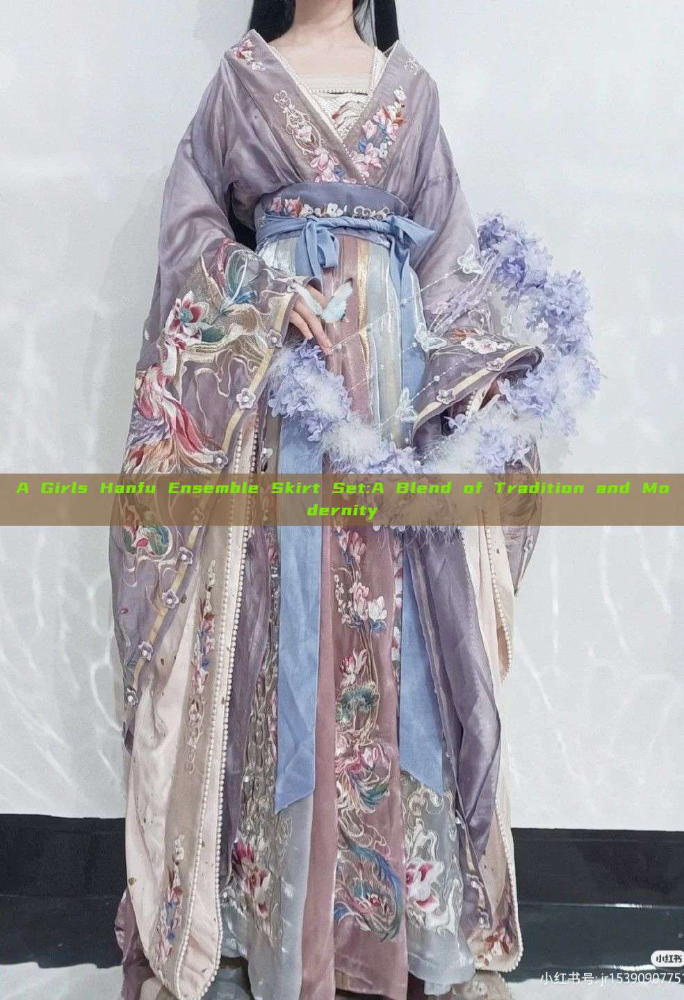 A Girls Hanfu Ensemble Skirt Set:A Blend of Tradition and Modernity A Girls Hanfu Ensemble Skirt Set:A Blend of Tradition and Modernity
