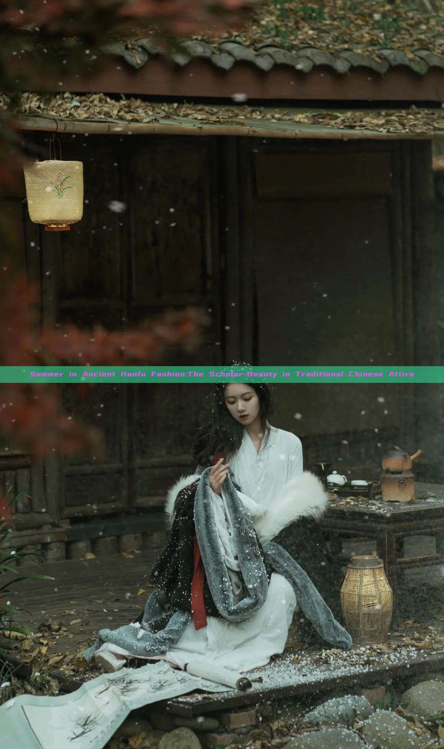 Summer in Ancient Hanfu Fashion:The Scholar-Beauty in Traditional Chinese Attire Summer in Ancient Hanfu Fashion:The Scholar-Beauty in Traditional Chinese Attire