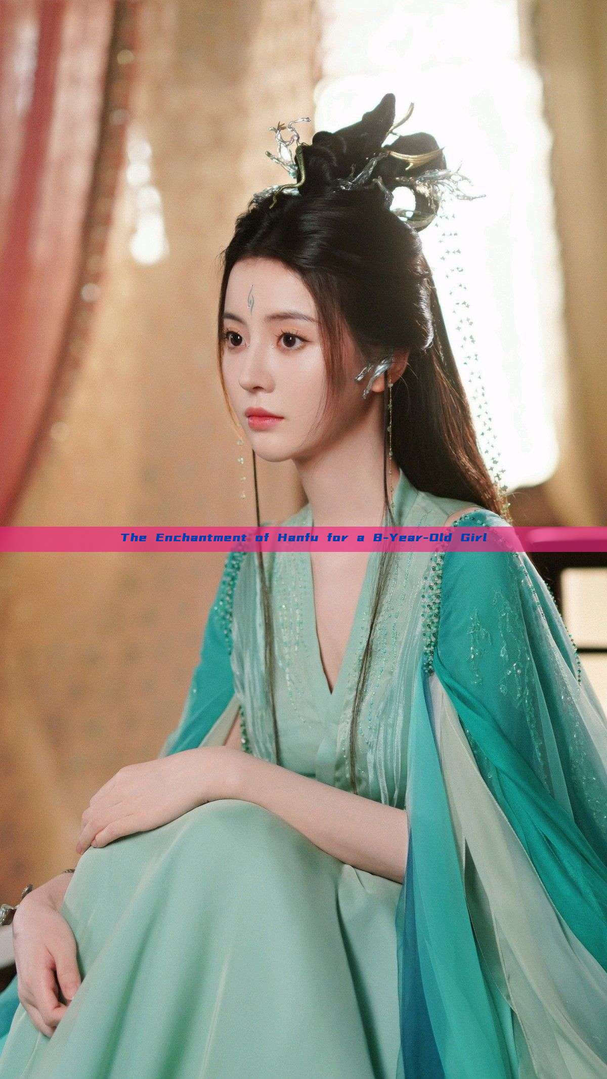 The Enchantment of Hanfu for a 8-Year-Old Girl The Enchantment of Hanfu for a 8-Year-Old Girl