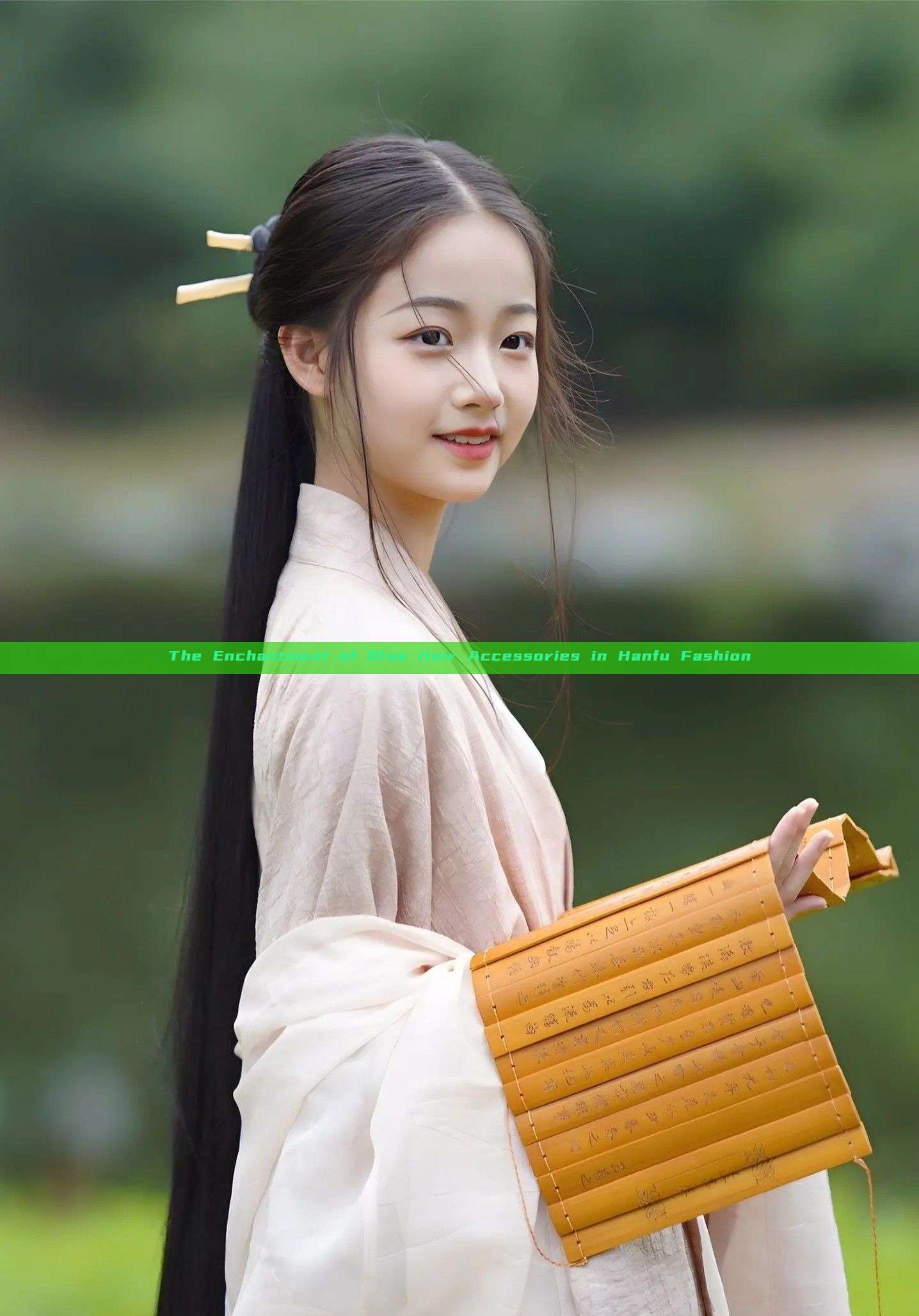 The Enchantment of Blue Hair Accessories in Hanfu Fashion The Enchantment of Blue Hair Accessories in Hanfu Fashion