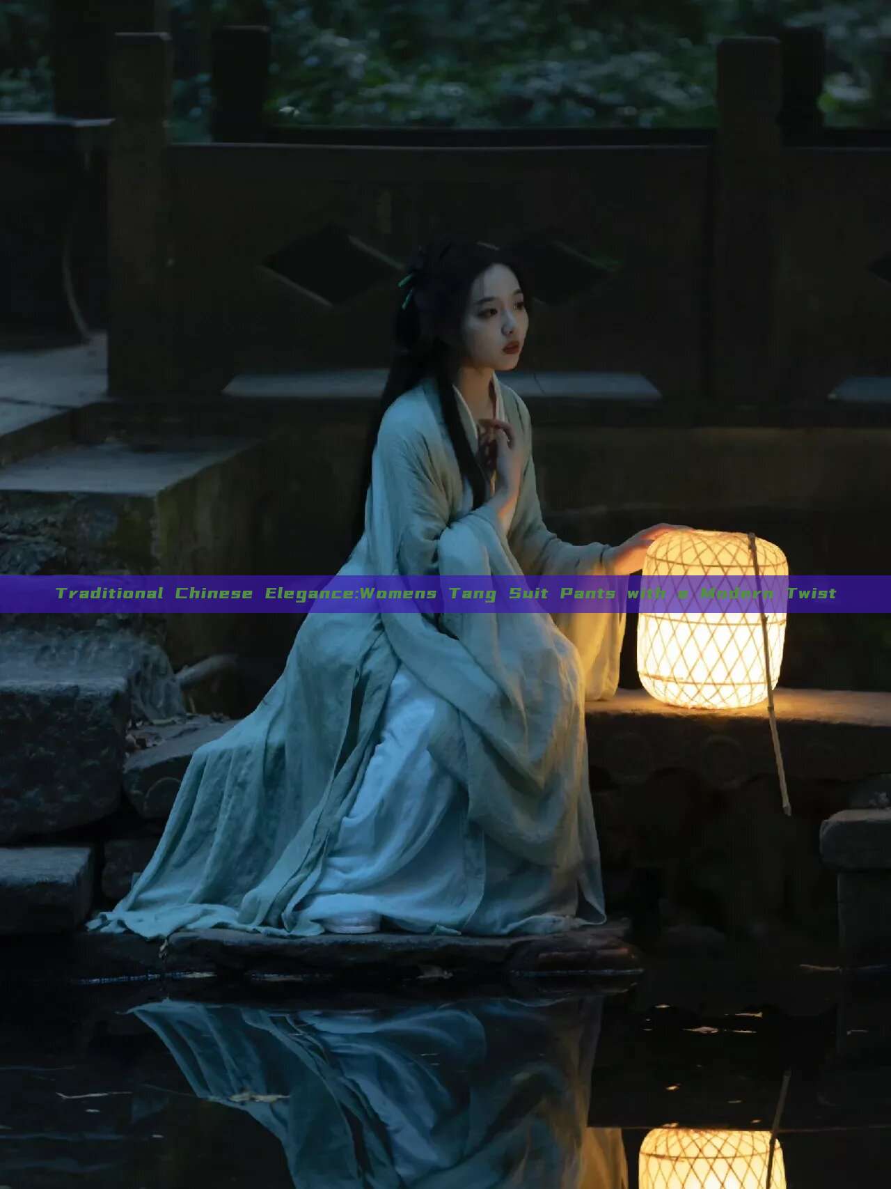 Traditional Chinese Elegance:Womens Tang Suit Pants with a Modern Twist Traditional Chinese Elegance:Womens Tang Suit Pants with a Modern Twist