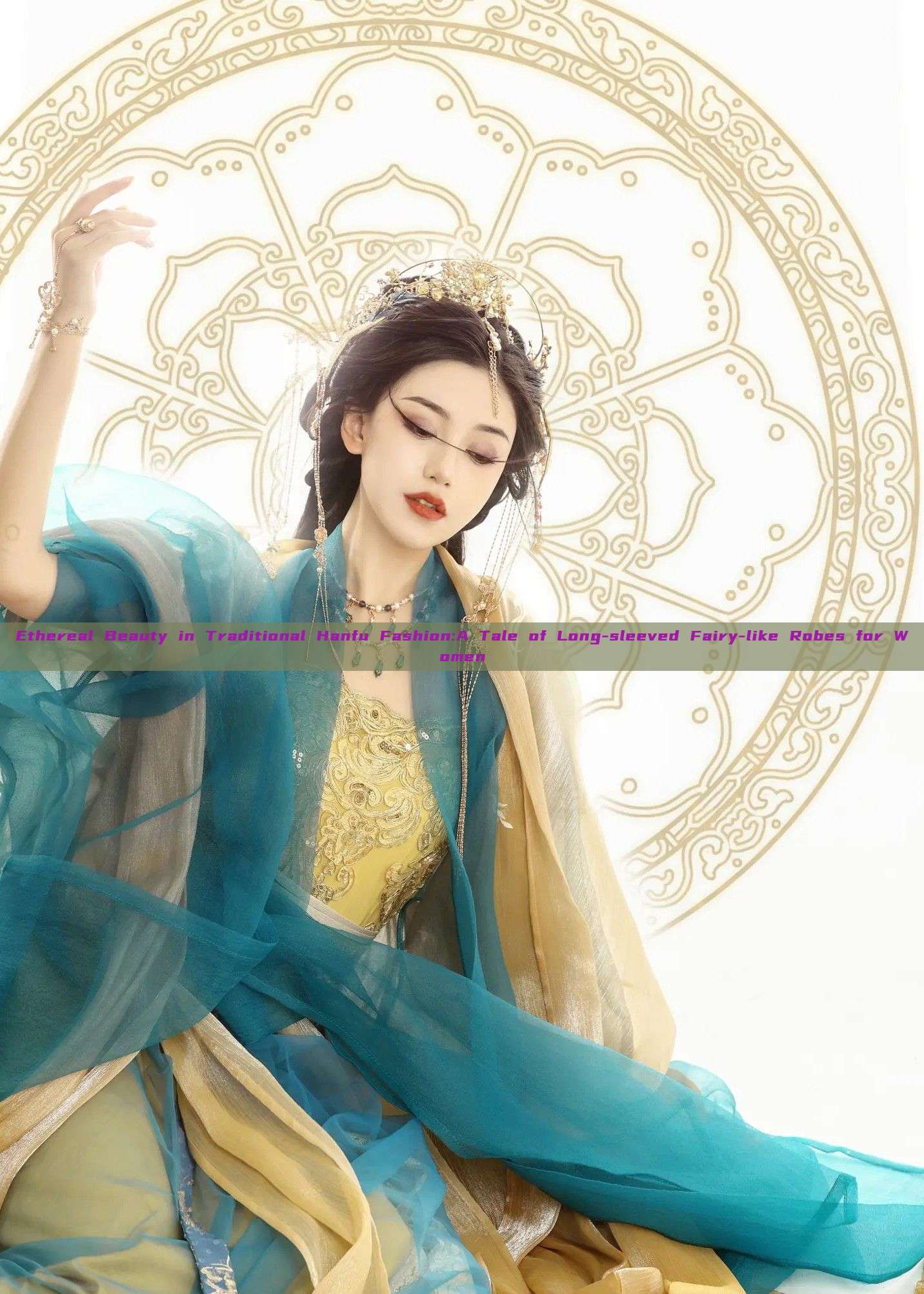 Ethereal Beauty in Traditional Hanfu Fashion:A Tale of Long-sleeved Fairy-like Robes for Women Ethereal Beauty in Traditional Hanfu Fashion:A Tale of Long-sleeved Fairy-like Robes for Women
