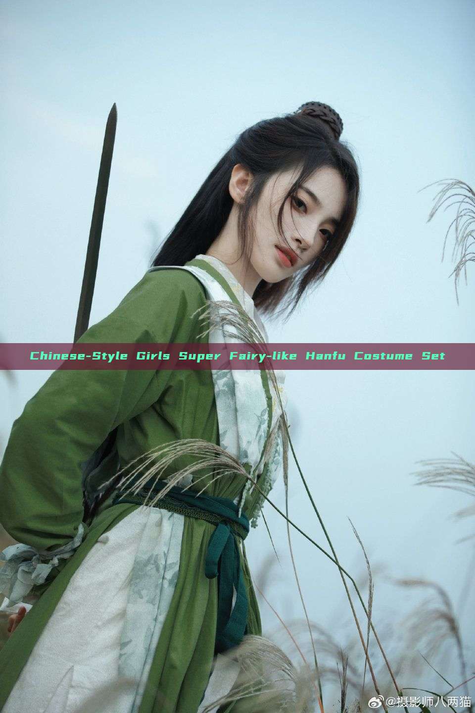 Chinese-Style Girls Super Fairy-like Hanfu Costume Set Chinese-Style Girls Super Fairy-like Hanfu Costume Set