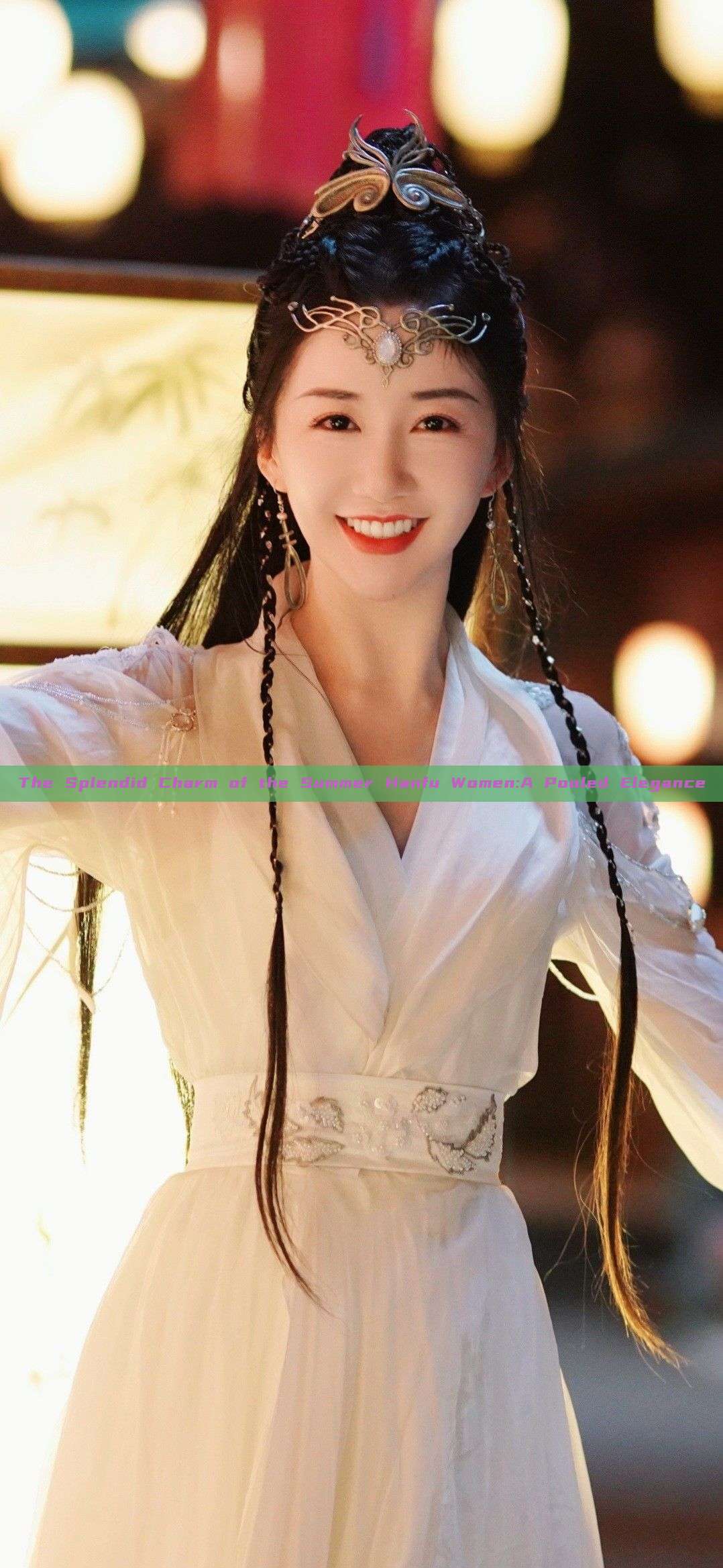 The Splendid Charm of the Summer Hanfu Women:A Pooled Elegance The Splendid Charm of the Summer Hanfu Women:A Pooled Elegance