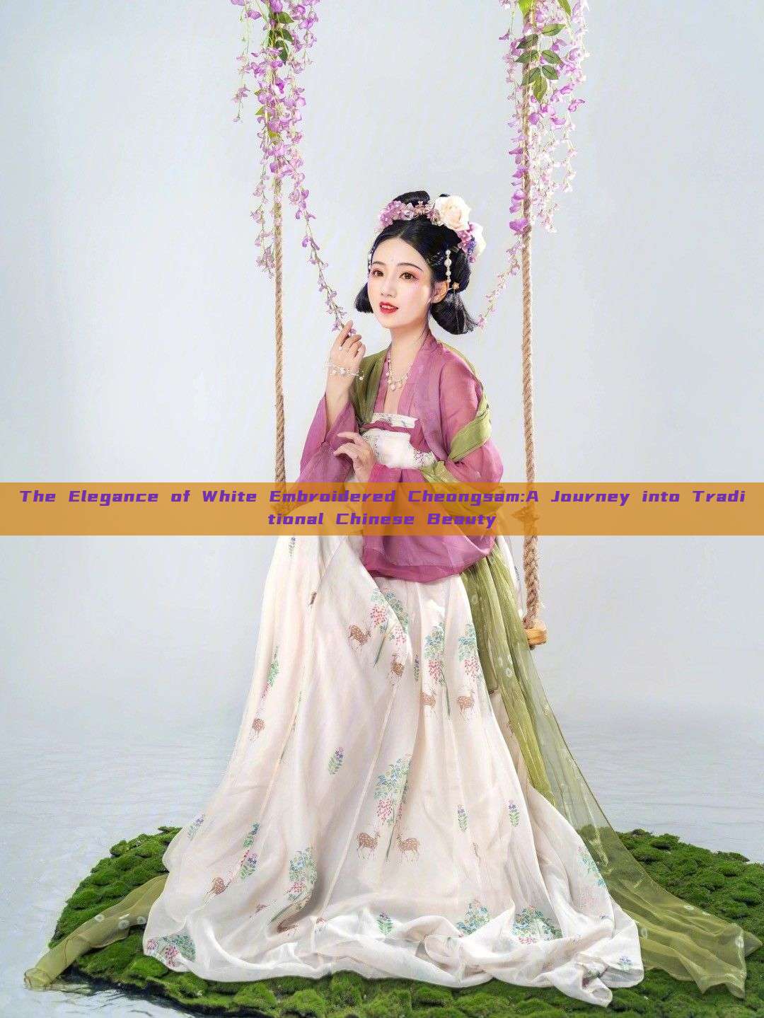The Elegance of White Embroidered Cheongsam:A Journey into Traditional Chinese Beauty The Elegance of White Embroidered Cheongsam:A Journey into Traditional Chinese Beauty