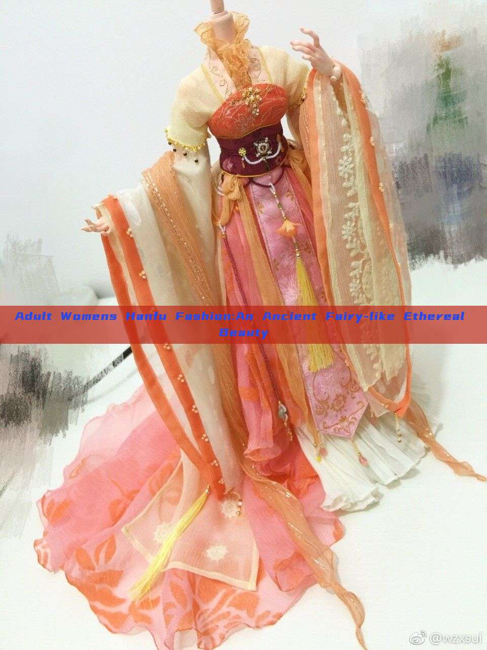 Adult Womens Hanfu Fashion:An Ancient Fairy-like Ethereal Beauty Adult Womens Hanfu Fashion:An Ancient Fairy-like Ethereal Beauty