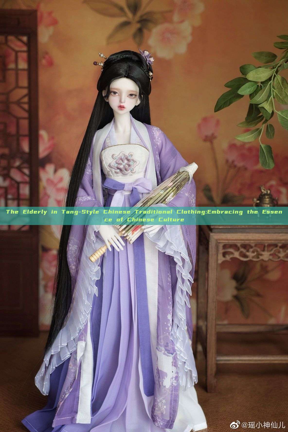 The Elderly in Tang-Style Chinese Traditional Clothing:Embracing the Essence of Chinese Culture The Elderly in Tang-Style Chinese Traditional Clothing:Embracing the Essence of Chinese Culture