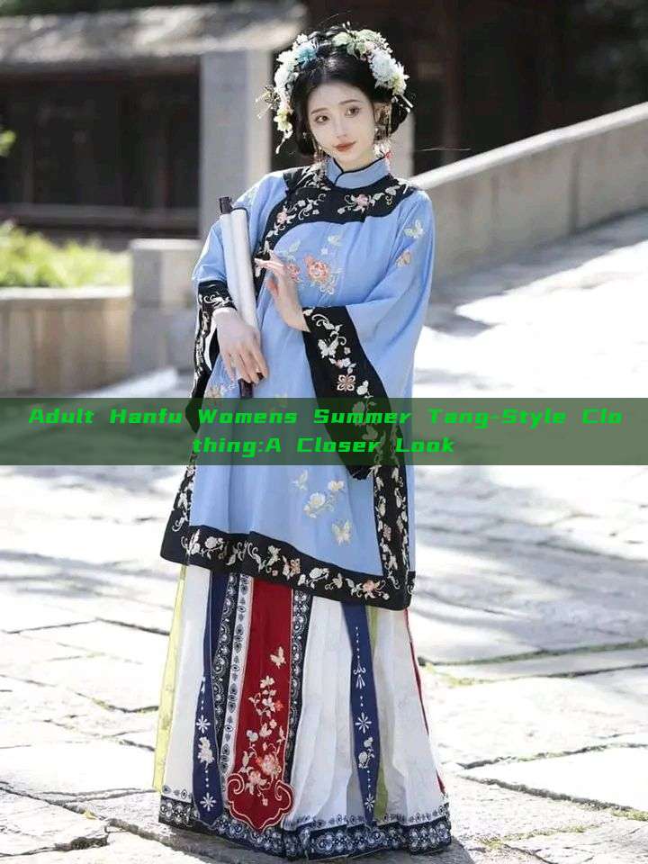 Adult Hanfu Womens Summer Tang-Style Clothing:A Closer Look Adult Hanfu Womens Summer Tang-Style Clothing:A Closer Look