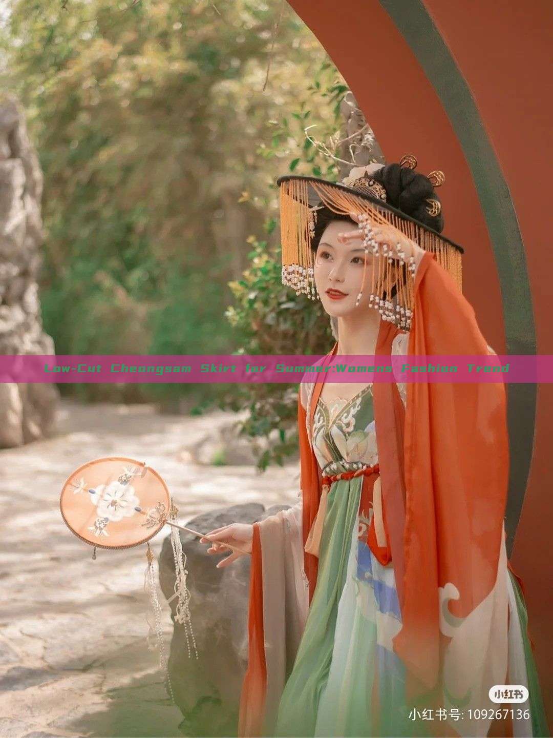 Low-Cut Cheongsam Skirt for Summer:Womens Fashion Trend Low-Cut Cheongsam Skirt for Summer:Womens Fashion Trend