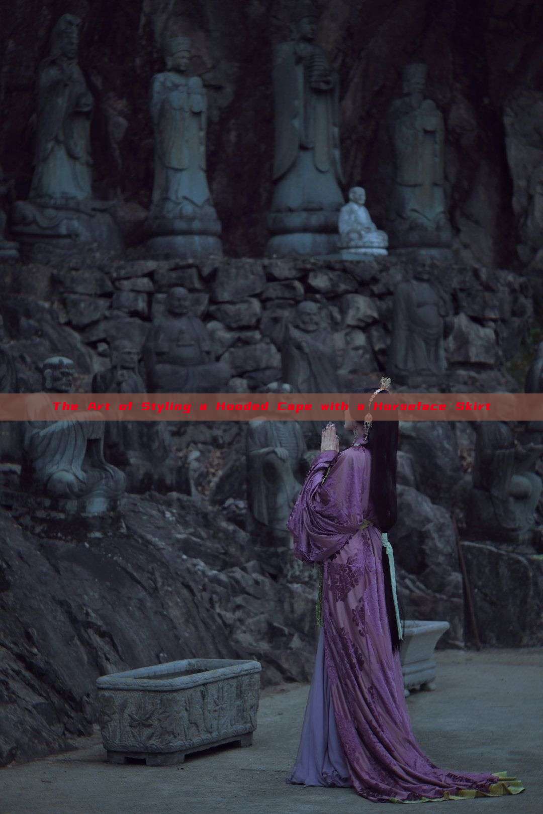 The Art of Styling a Hooded Cape with a Horseface Skirt The Art of Styling a Hooded Cape with a Horseface Skirt