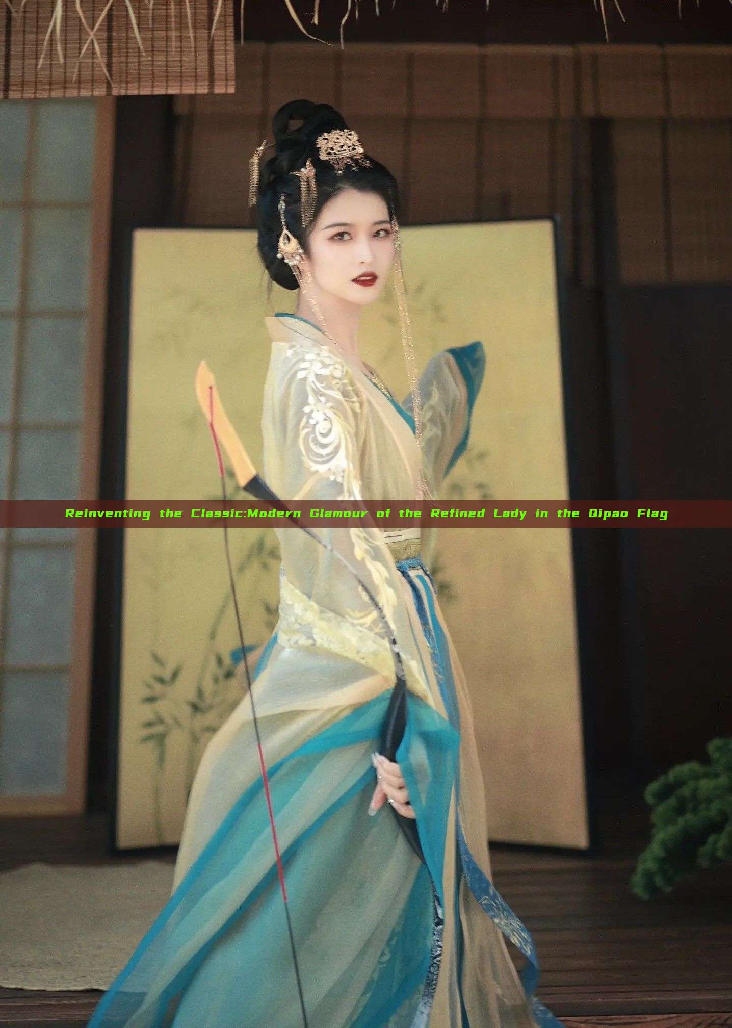 Reinventing the Classic:Modern Glamour of the Refined Lady in the Qipao Flag Reinventing the Classic:Modern Glamour of the Refined Lady in the Qipao Flag