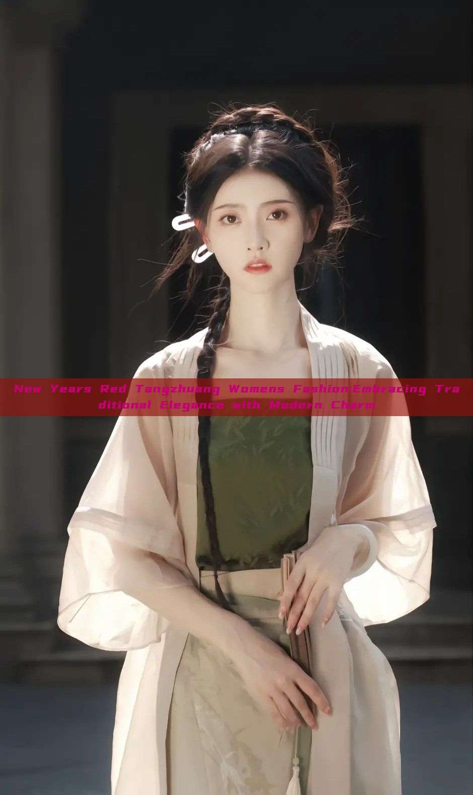New Years Red Tangzhuang Womens Fashion:Embracing Traditional Elegance with Modern Charm