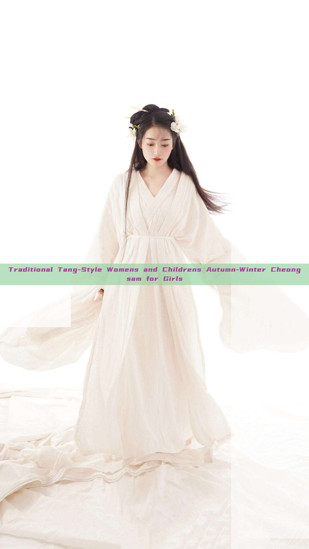Traditional Tang-Style Womens and Childrens Autumn-Winter Cheongsam for Girls Traditional Tang-Style Womens and Childrens Autumn-Winter Cheongsam for Girls