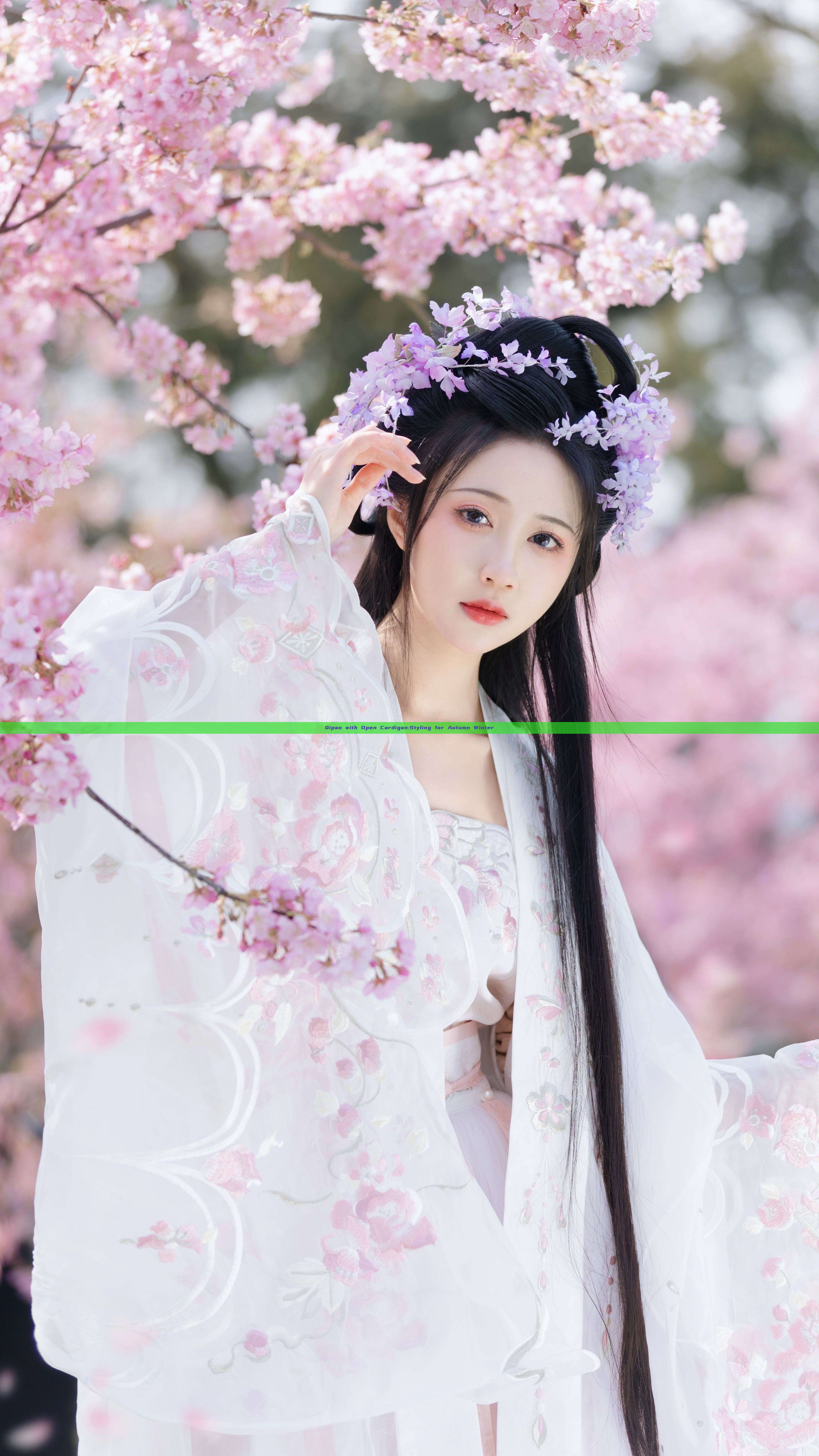 Qipao with Open Cardigan:Styling for Autumn Winter