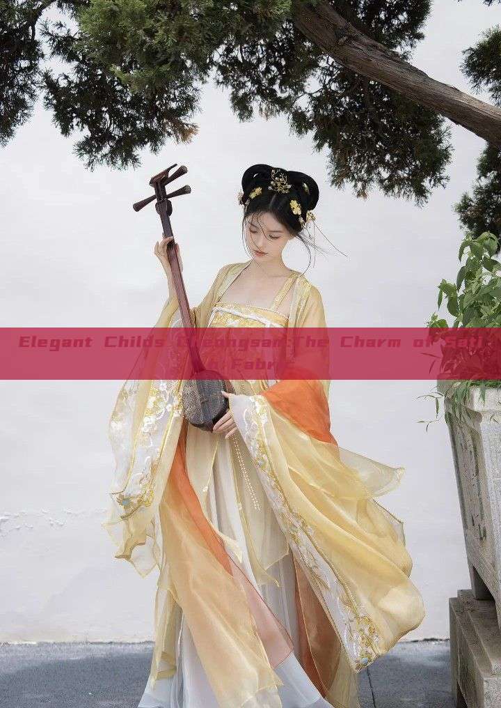Elegant Childs Cheongsam:The Charm of Satin Fabric Elegant Childs Cheongsam:The Charm of Satin Fabric