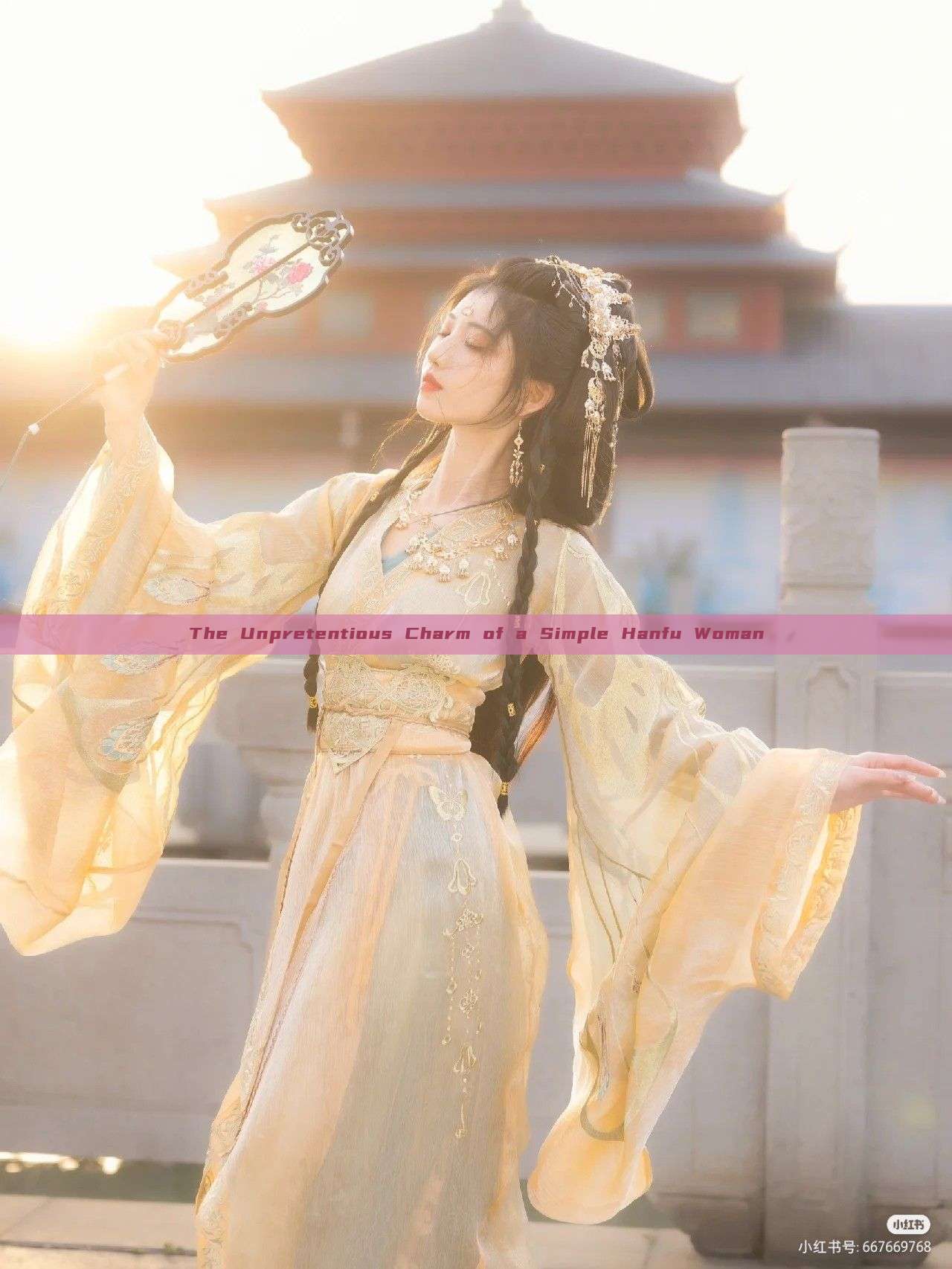 The Unpretentious Charm of a Simple Hanfu Woman The Unpretentious Charm of a Simple Hanfu Woman