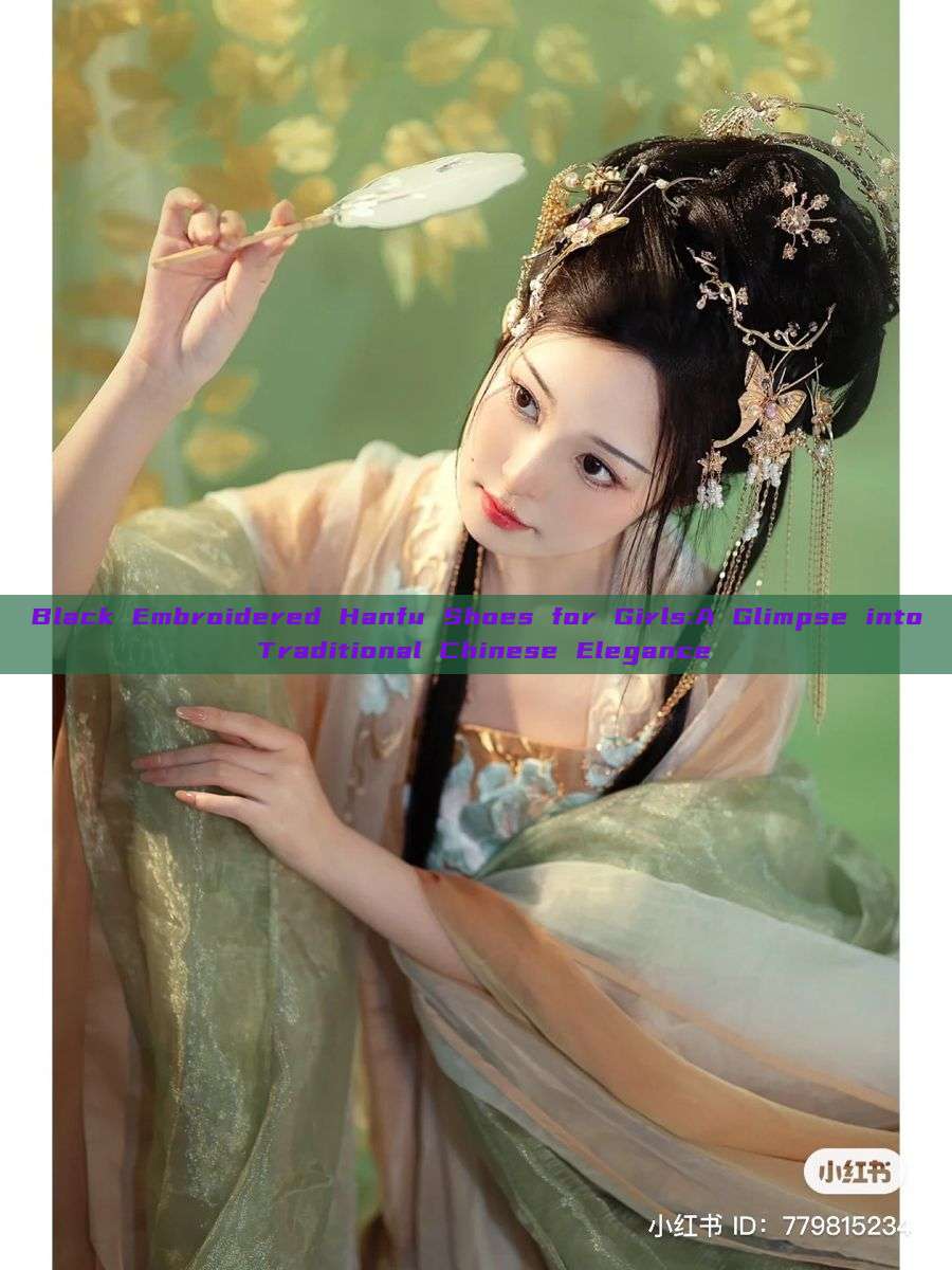 Black Embroidered Hanfu Shoes for Girls:A Glimpse into Traditional Chinese Elegance Black Embroidered Hanfu Shoes for Girls:A Glimpse into Traditional Chinese Elegance