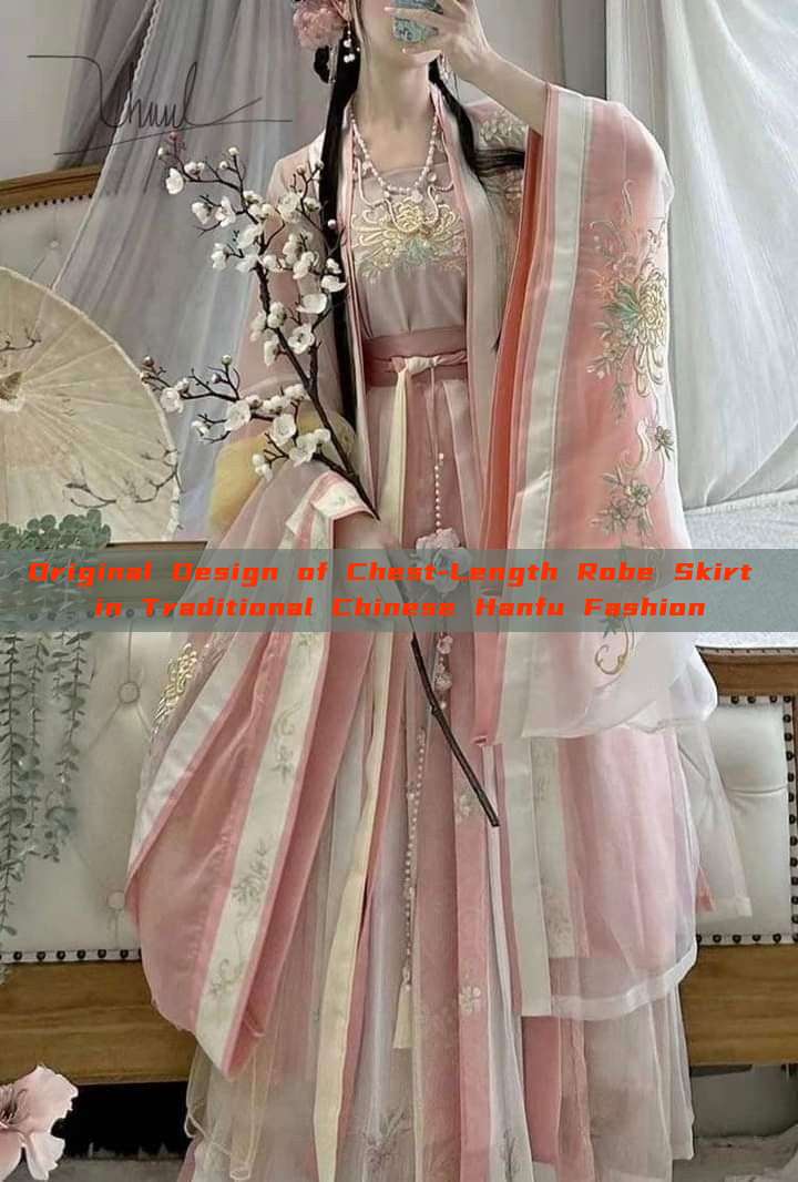 Original Design of Chest-Length Robe Skirt in Traditional Chinese Hanfu Fashion Original Design of Chest-Length Robe Skirt in Traditional Chinese Hanfu Fashion