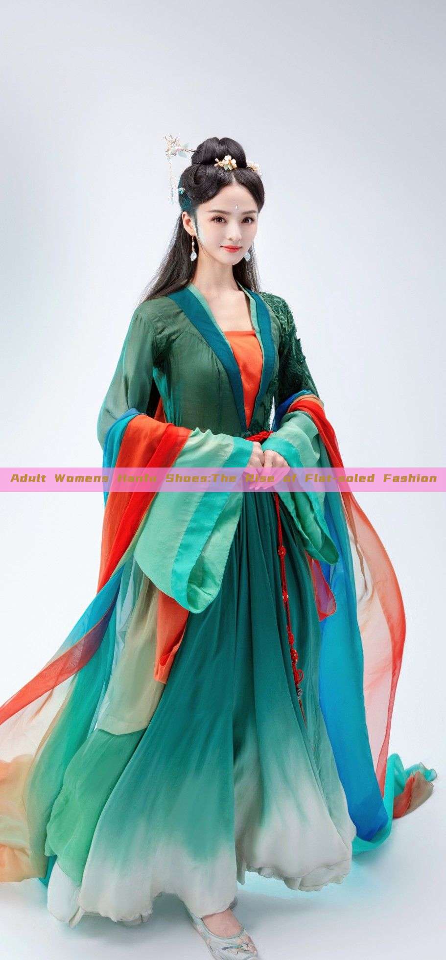 Adult Womens Hanfu Shoes:The Rise of Flat-soled Fashion Adult Womens Hanfu Shoes:The Rise of Flat-soled Fashion