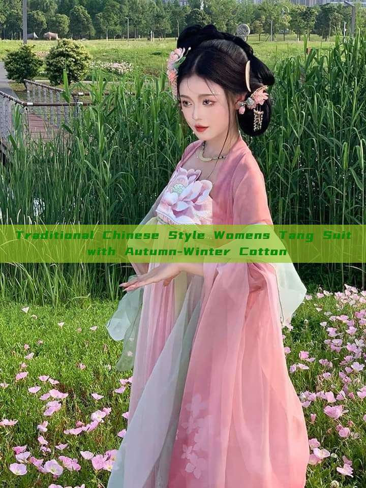 Traditional Chinese Style Womens Tang Suit with Autumn-Winter Cotton