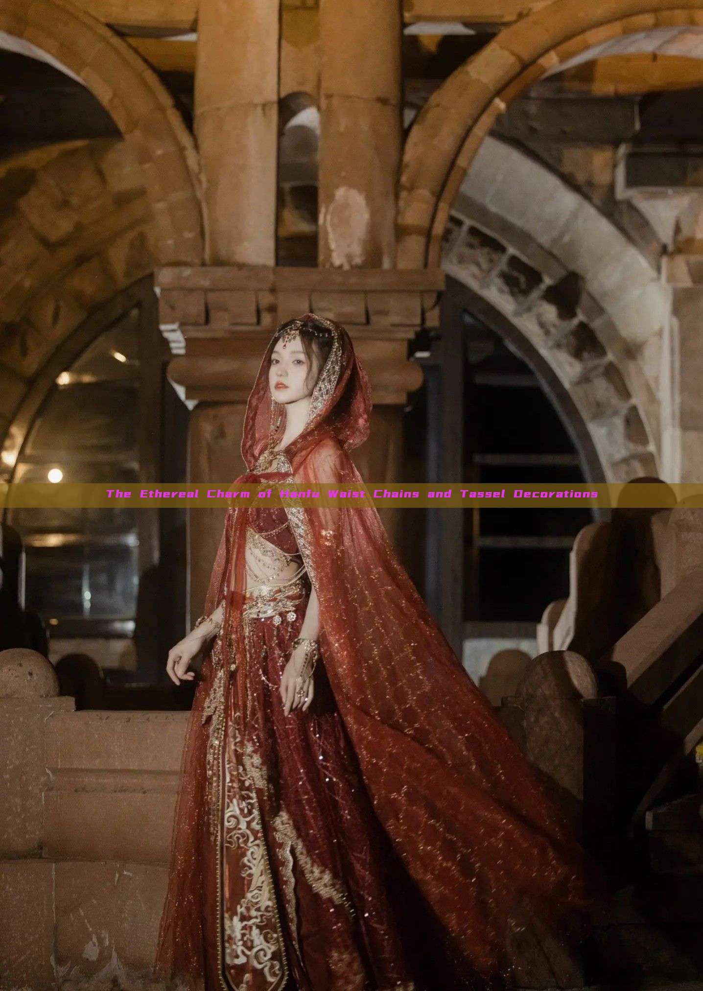The Ethereal Charm of Hanfu Waist Chains and Tassel Decorations