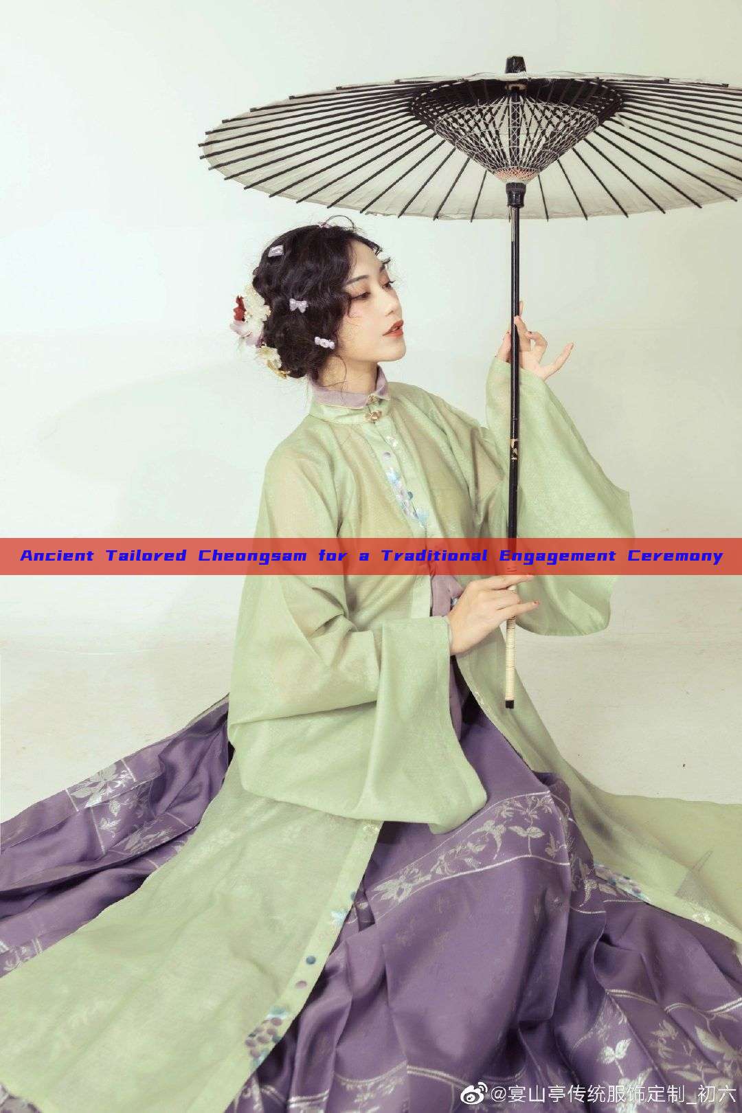 Ancient Tailored Cheongsam for a Traditional Engagement Ceremony Ancient Tailored Cheongsam for a Traditional Engagement Ceremony