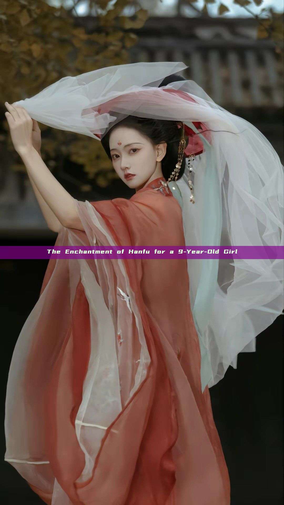 The Enchantment of Hanfu for a 9-Year-Old Girl The Enchantment of Hanfu for a 9-Year-Old Girl