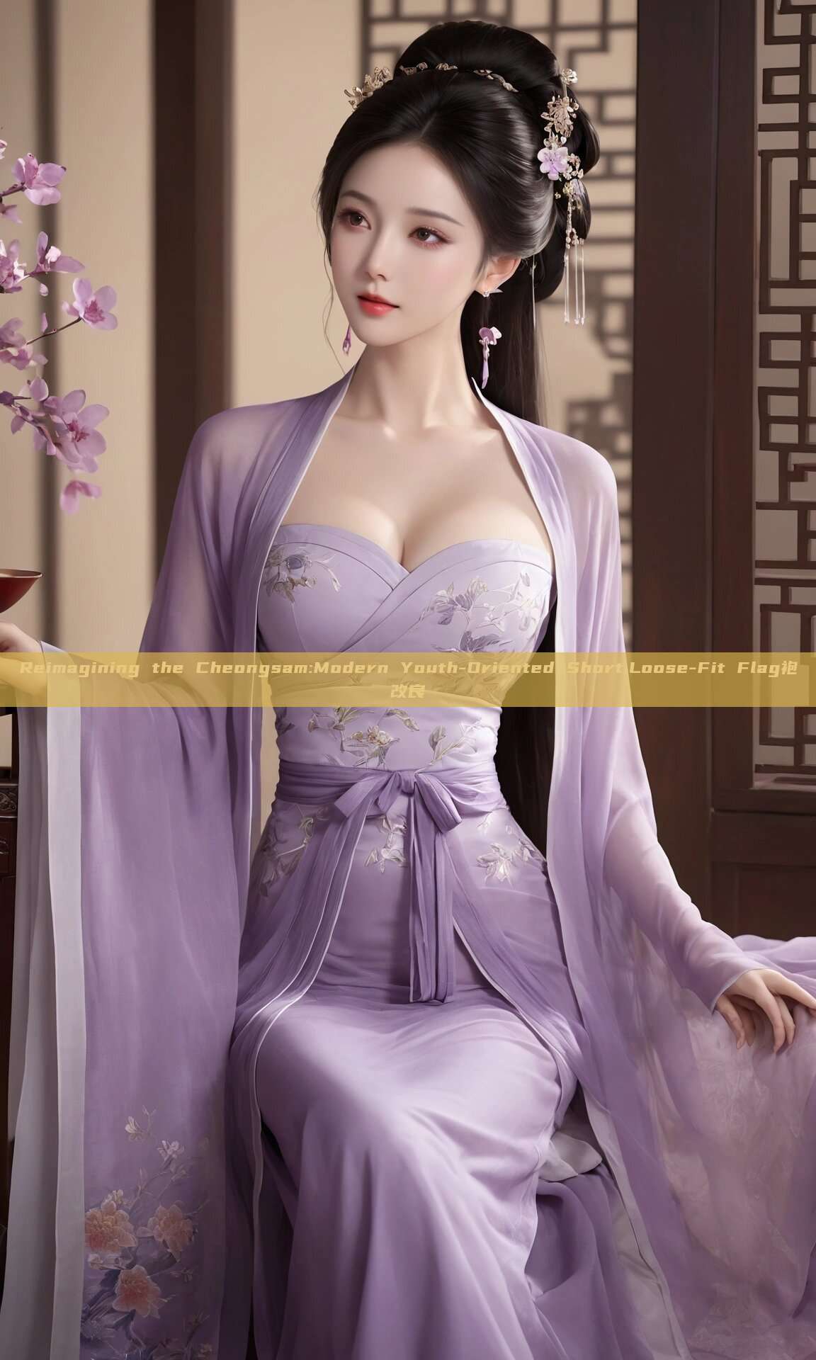 Reimagining the Cheongsam:Modern Youth-Oriented Short,Loose-Fit Flag袍改良