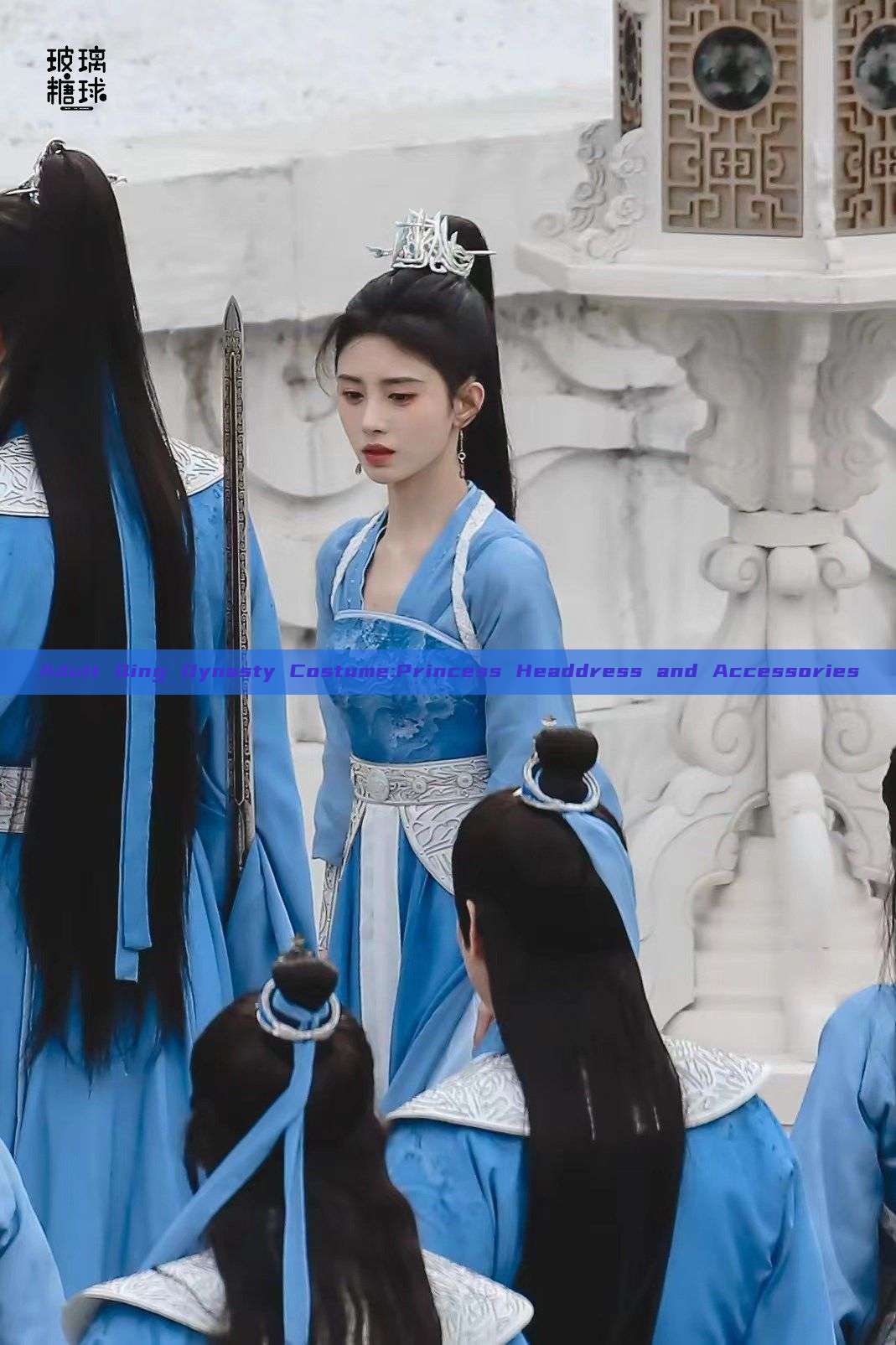 Adult Qing Dynasty Costume:Princess Headdress and Accessories Adult Qing Dynasty Costume:Princess Headdress and Accessories