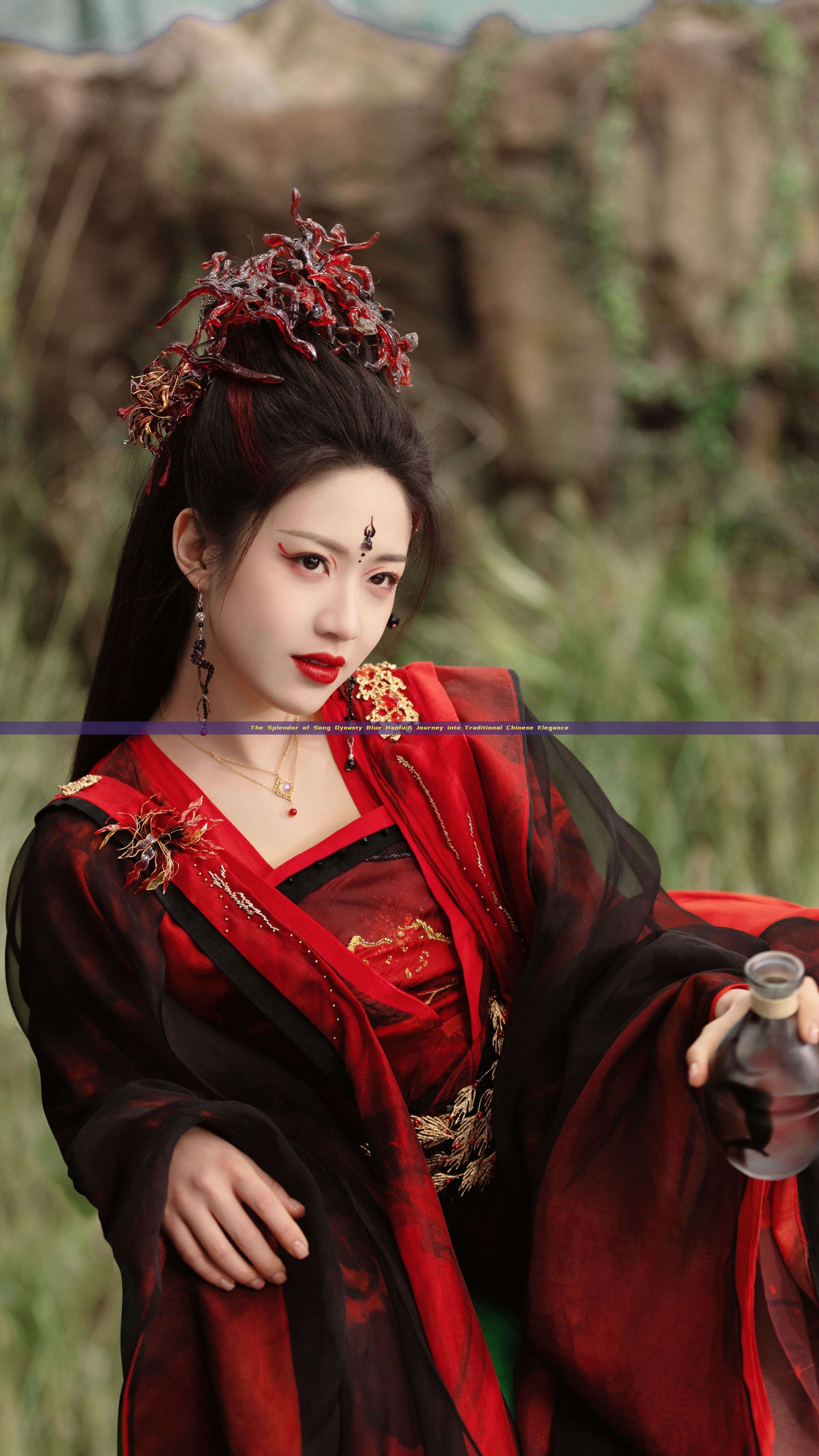 The Splendor of Song Dynasty Blue Hanfu:A Journey into Traditional Chinese Elegance The Splendor of Song Dynasty Blue Hanfu:A Journey into Traditional Chinese Elegance
