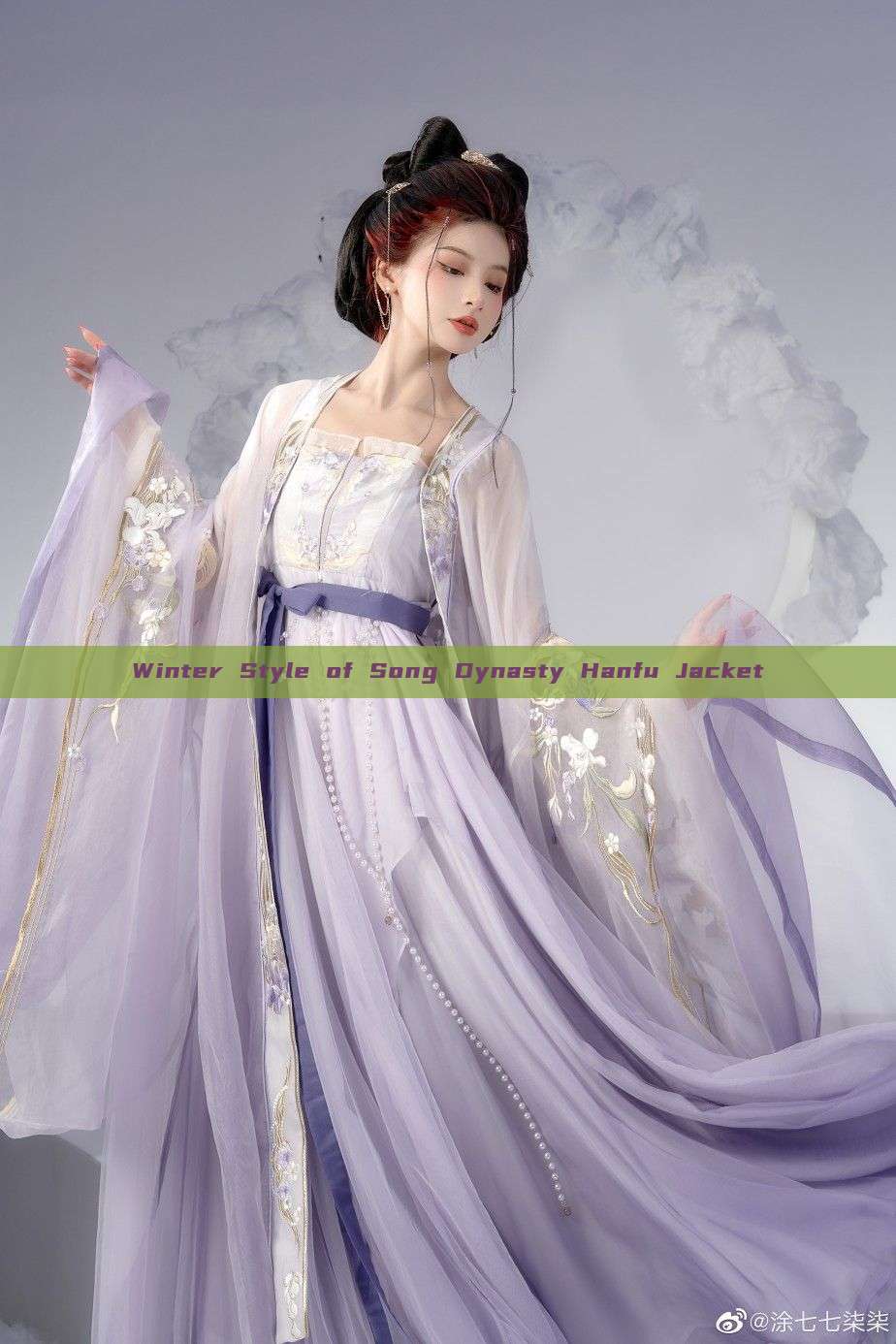 Winter Style of Song Dynasty Hanfu Jacket Winter Style of Song Dynasty Hanfu Jacket