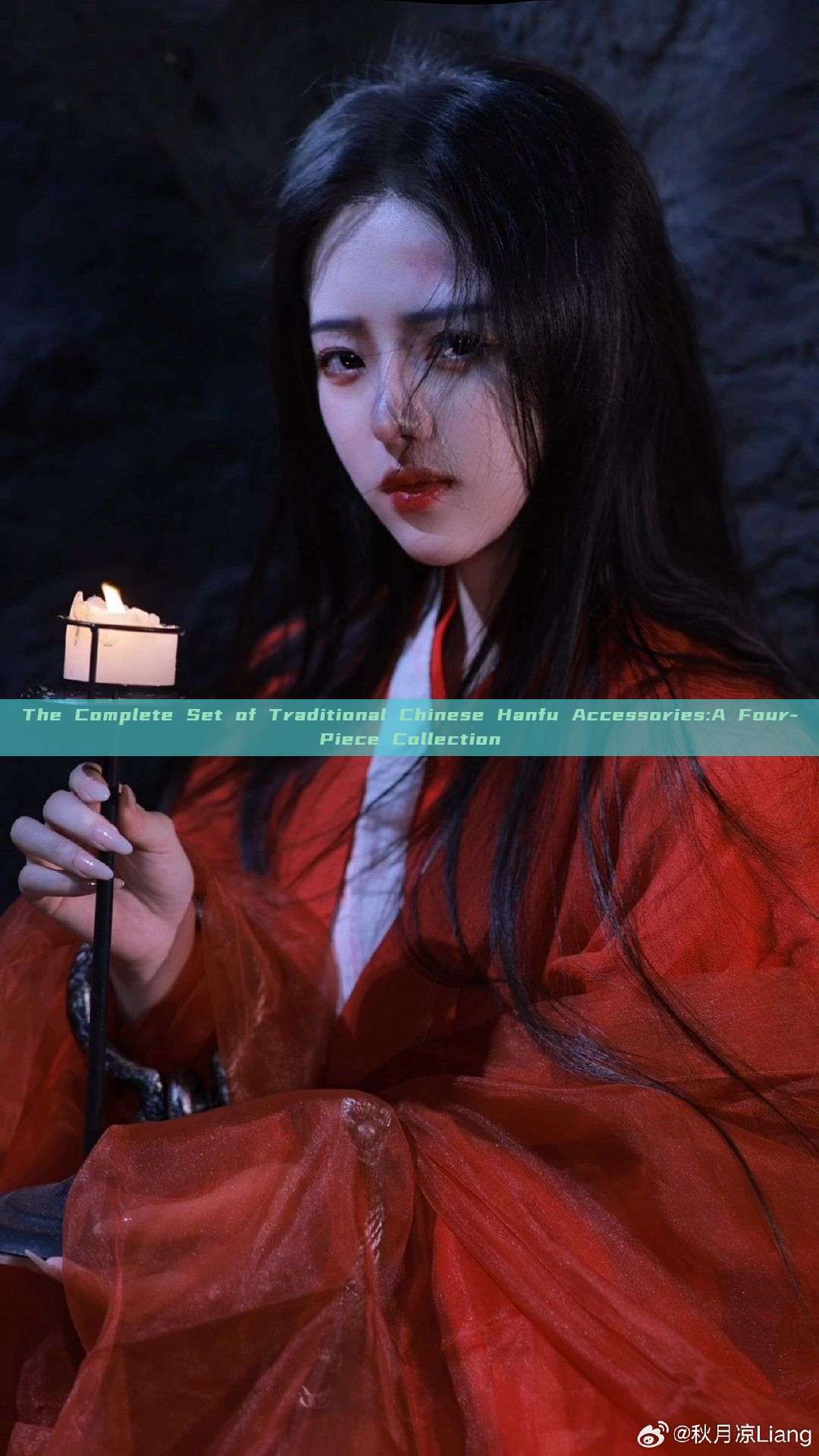 The Complete Set of Traditional Chinese Hanfu Accessories:A Four-Piece Collection The Complete Set of Traditional Chinese Hanfu Accessories:A Four-Piece Collection
