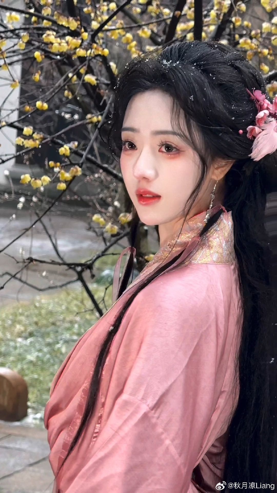 The Enchanting Beauty of Miao Jade in Traditional Hanfu Fashion