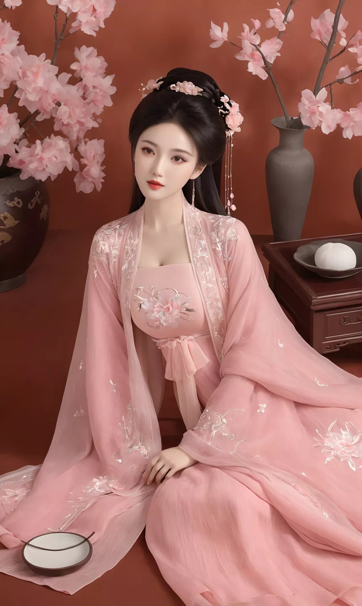 Winter Elegance:The Perfect Combination of High-heeled Shoes and Cheongsam with Fine Stilettos