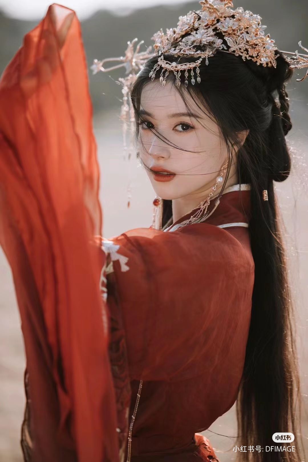 Little Girls Dress:Traditional Chinese Hanfu Style with Pure Cotton Comfort