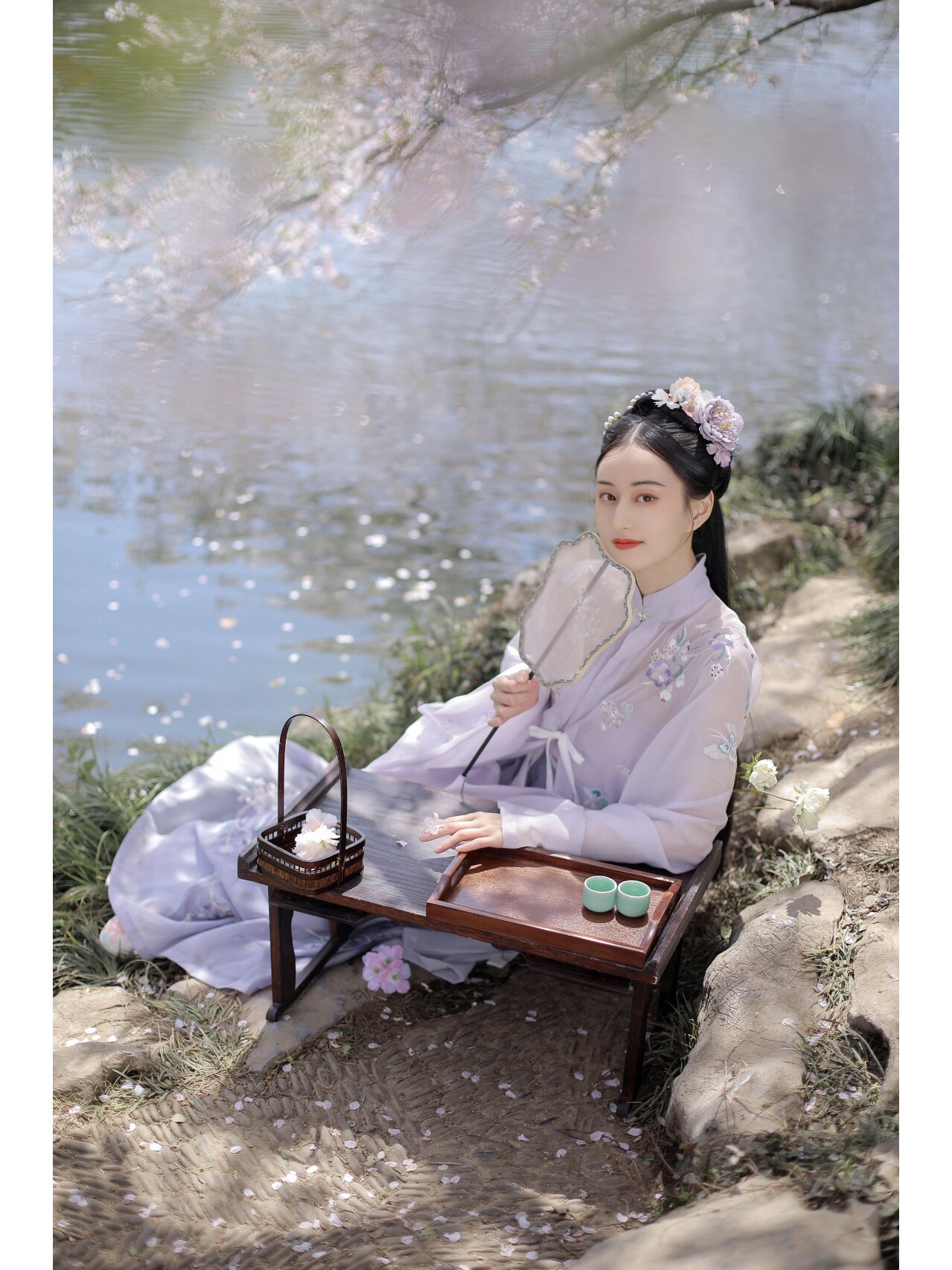 小个子与古风汉服的魅力交融