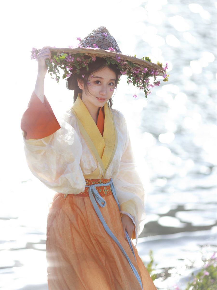 Traditional Tang-Style Womens Blouses for Summer