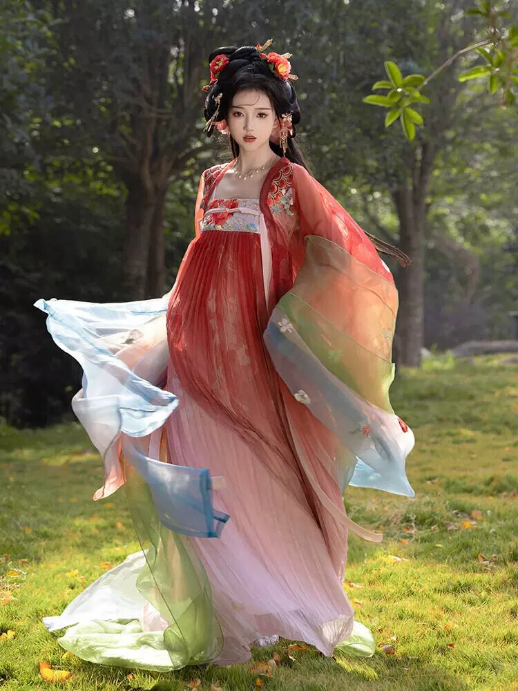 Ancient-Style Childrens Hanfu Umbrellas for Rainy Days Ancient-Style Childrens Hanfu Umbrellas for Rainy Days
