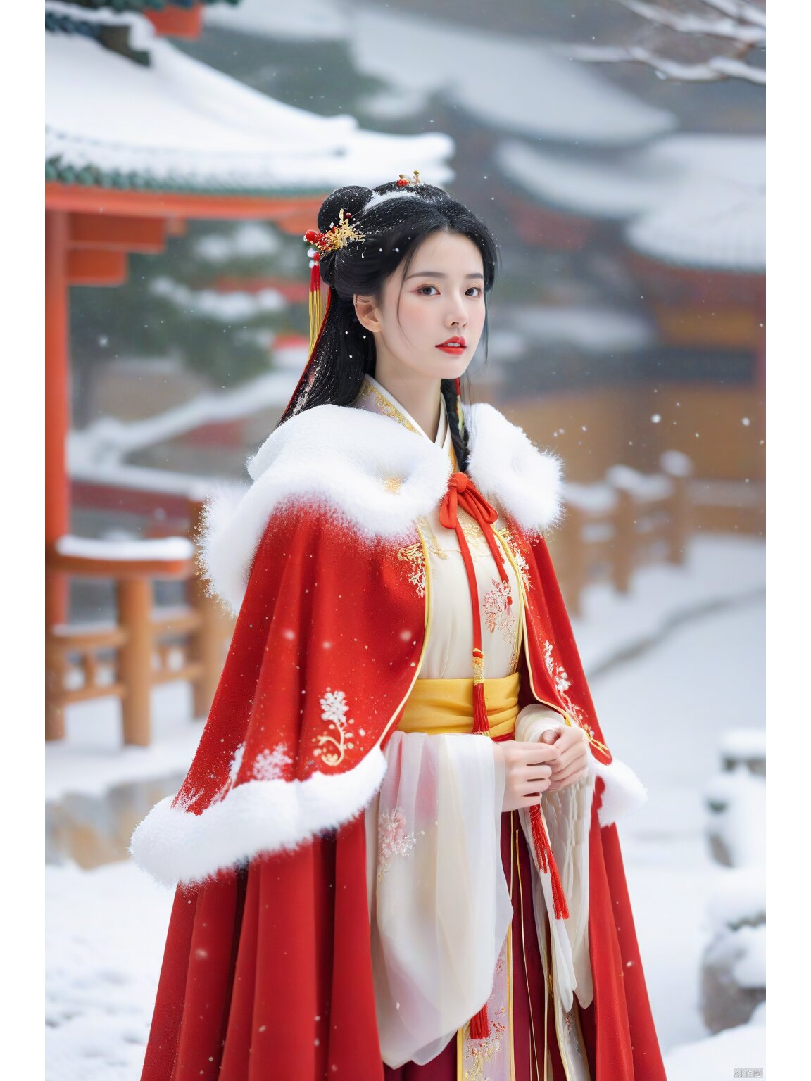 The Fusion of Traditional and Modern:Hanfu Fashion with 9cm High Heels The Fusion of Traditional and Modern:Hanfu Fashion with 9cm High Heels
