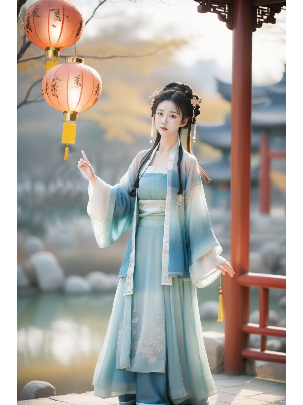 Traditional Chinese Costume:The Art of Wearing 盘头假发