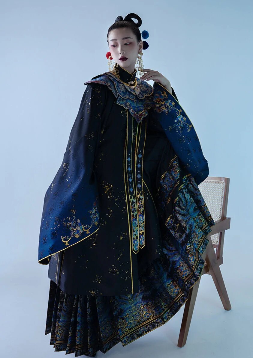 The Elegance of Cheongsam and Shawl-Draped Women The Elegance of Cheongsam and Shawl-Draped Women