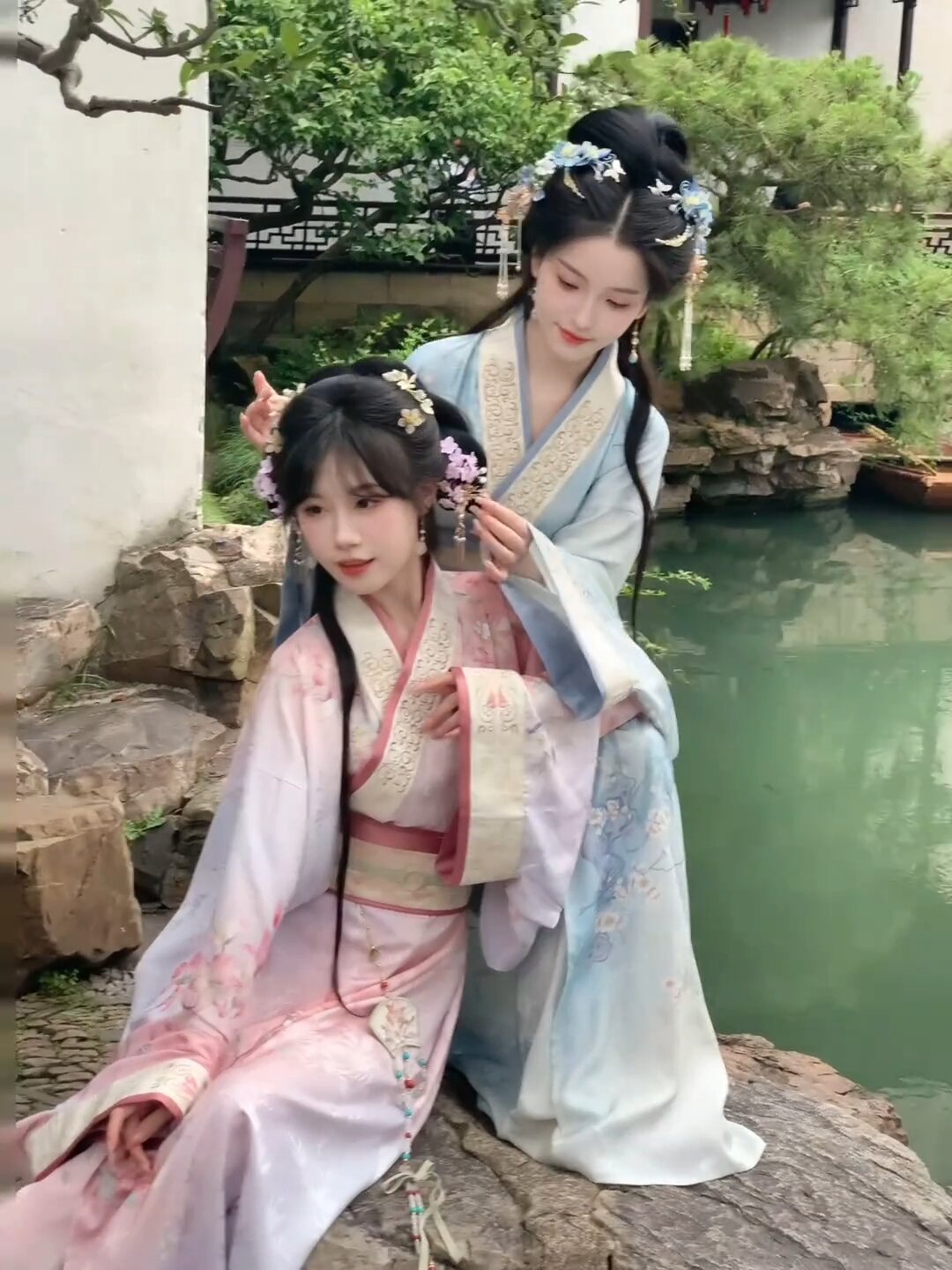 Hanfu-style Summer Outfits for 9-Year-Old Girls Hanfu-style Summer Outfits for 9-Year-Old Girls