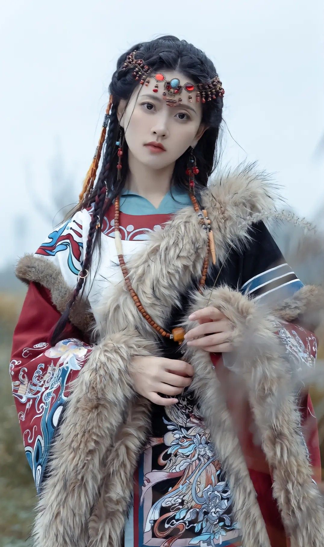 Song Dynasty Hanfu Pearl Makeup:A Glamor of Traditional Elegance Song Dynasty Hanfu Pearl Makeup:A Glamor of Traditional Elegance