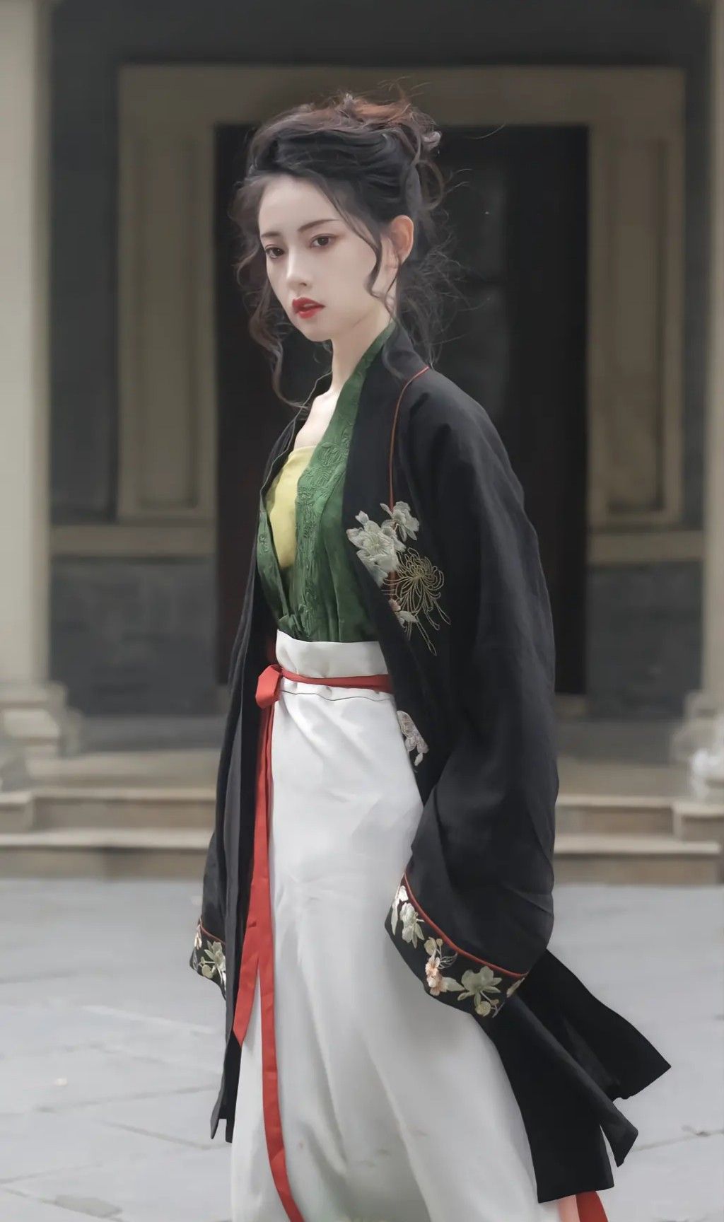 The Elegance of Pipa Buttons and Cheongsam Beauty The Elegance of Pipa Buttons and Cheongsam Beauty