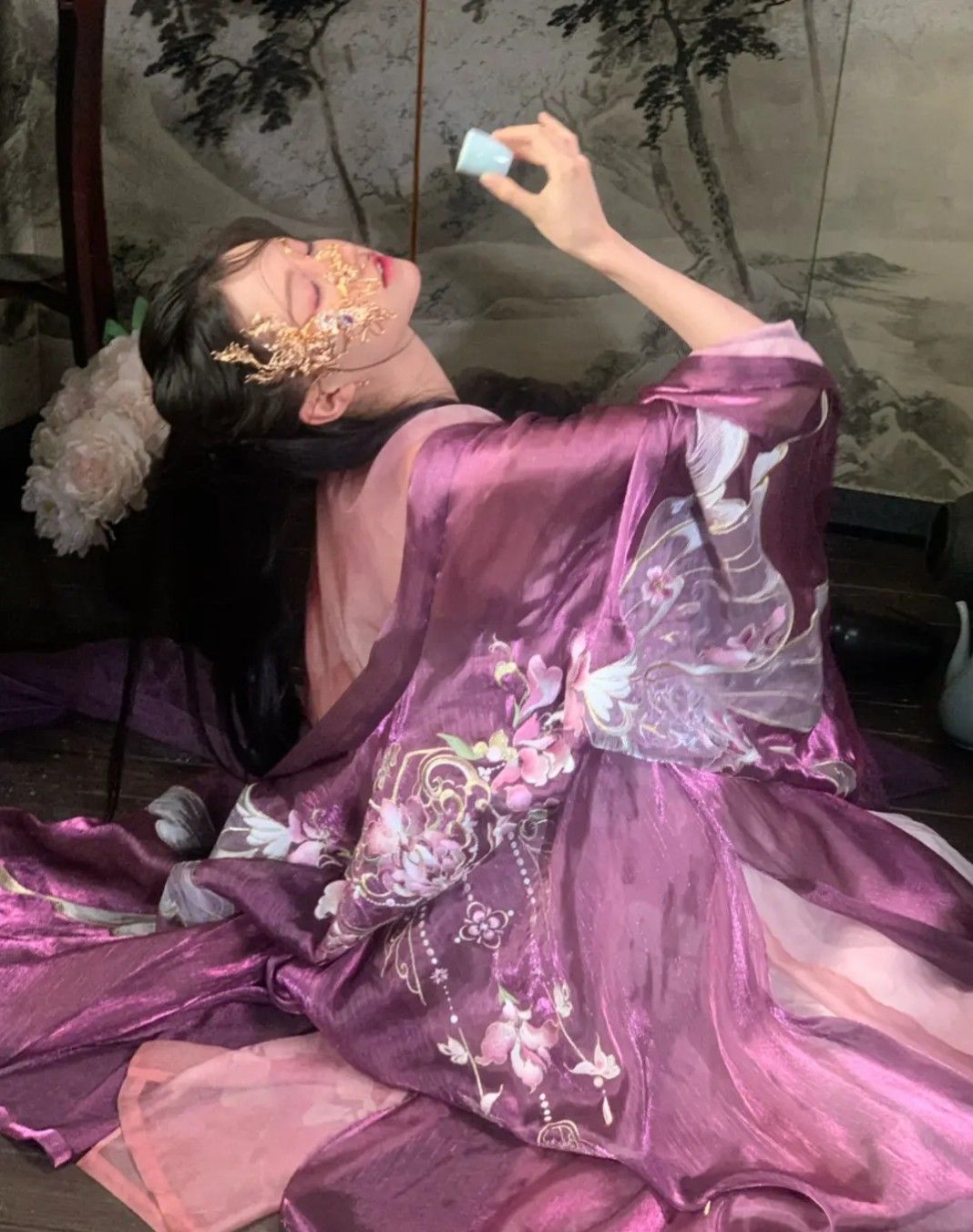 Ancient-Style Childrens Hanfu Costumes for Girls:Thin and Delicate Fashion Ancient-Style Childrens Hanfu Costumes for Girls:Thin and Delicate Fashion