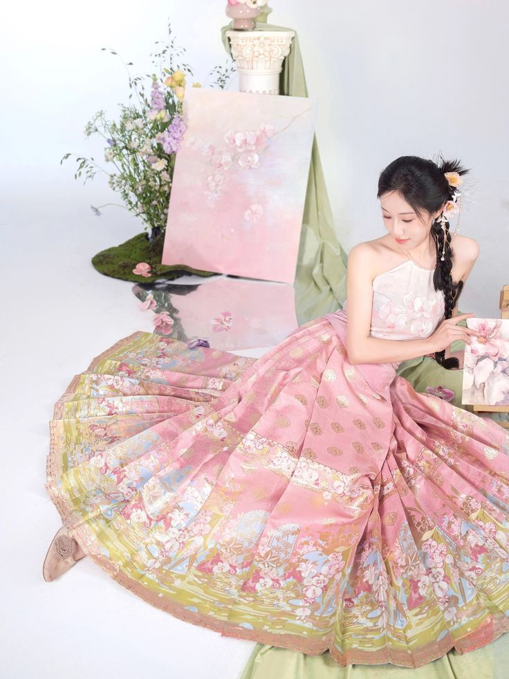 Spring and Autumn Fashion:New Girls Hanfu Dress Styles in a Traditional Charm Spring and Autumn Fashion:New Girls Hanfu Dress Styles in a Traditional Charm