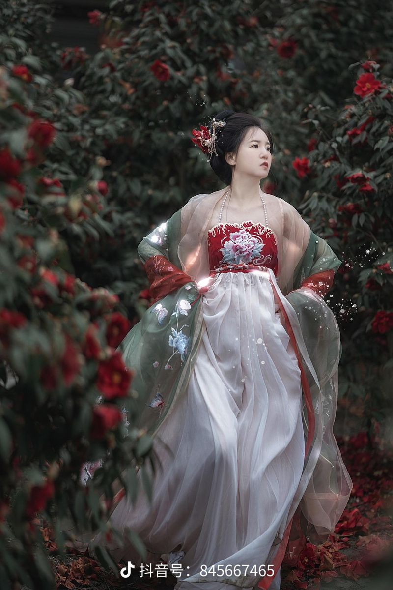 The Enchantment of Xiaoqians Hanfu Fashion:A Journey into Traditional Chinese Beauty